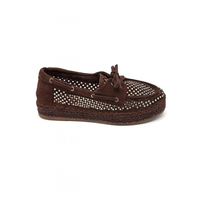 Mocassins Espadrilles à Strass – L'élégance Décontractée