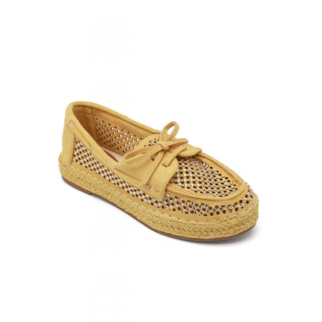 Mocassins Espadrilles à Strass – L'élégance Décontractée