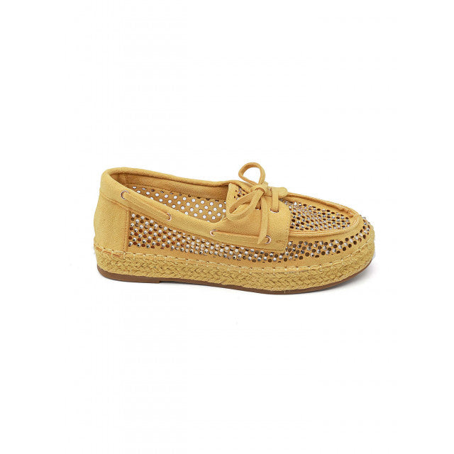 Mocassins Espadrilles à Strass – L'élégance Décontractée