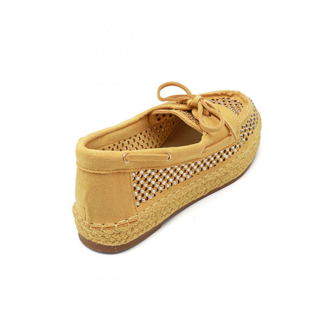 Mocassins Espadrilles à Strass – L'élégance Décontractée
