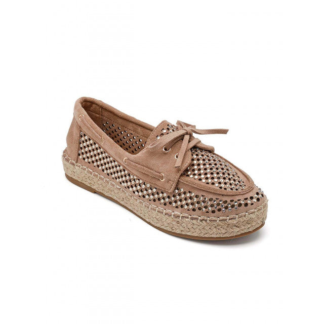 Mocassins Espadrilles à Strass – L'élégance Décontractée