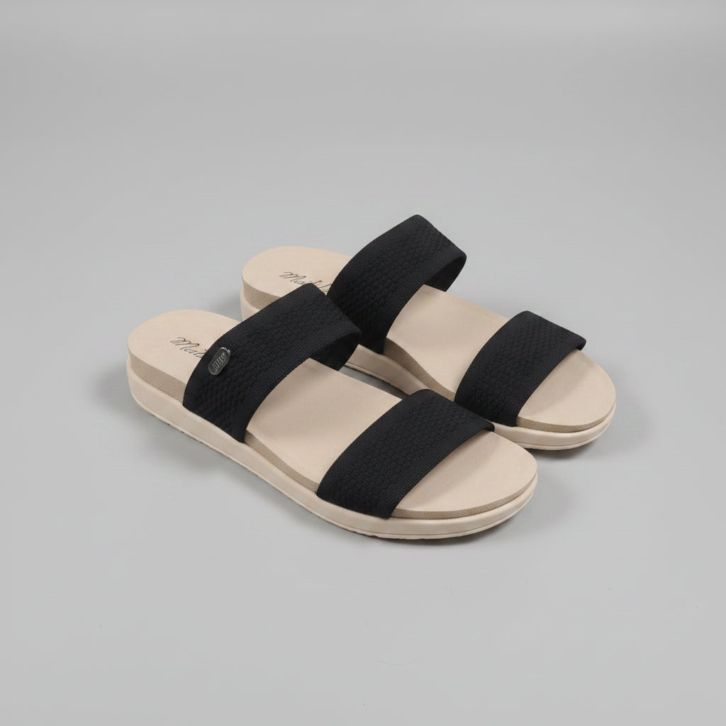 Mules Confort à Double Bride