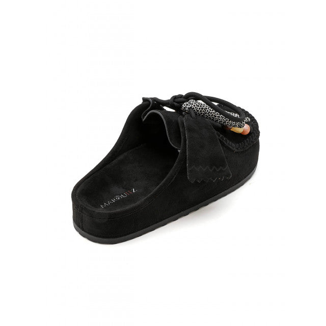 Mule Style MOC Suede – Confort Bohème & Détails Artisanaux