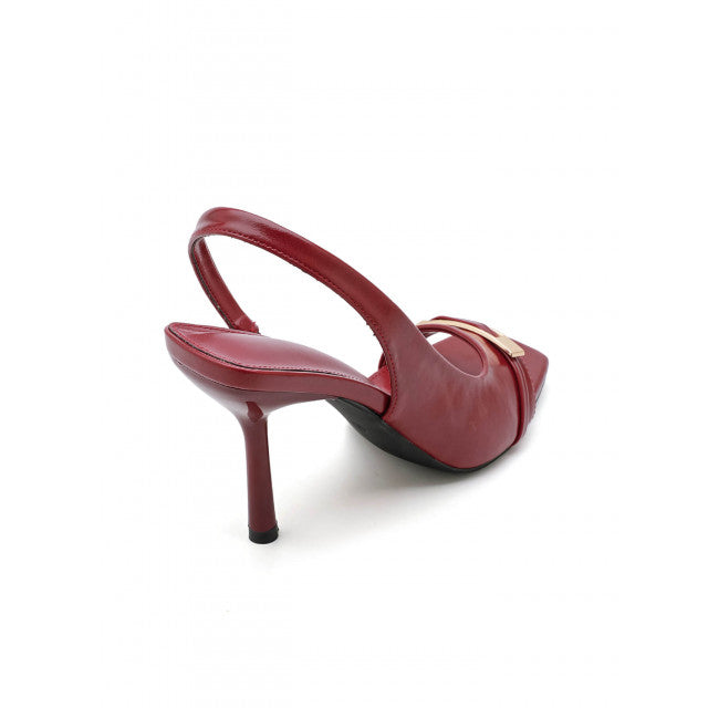 Sandales à Talon "Slingback" – Élégance Minimaliste