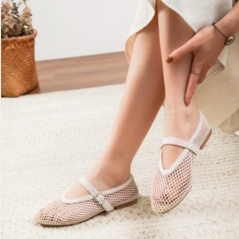 Ballerines au charme délicat