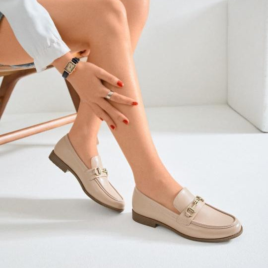 Mocassin femme chic