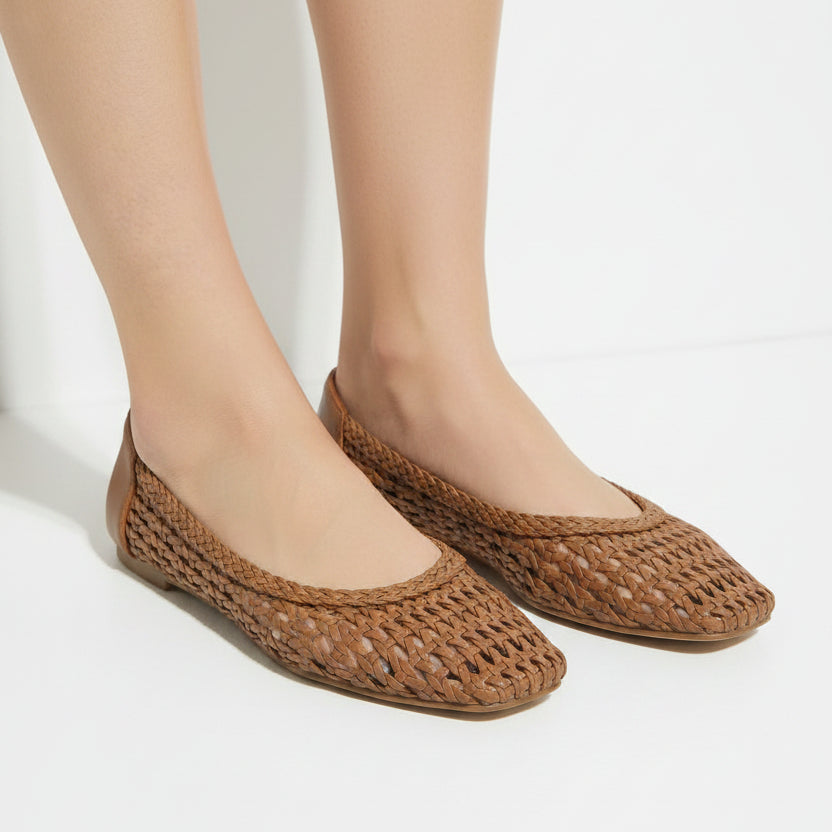 Ballerines Minimalistes Chic