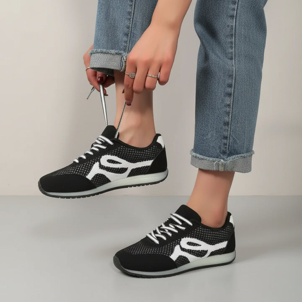 Baskets au design sportif et moderne