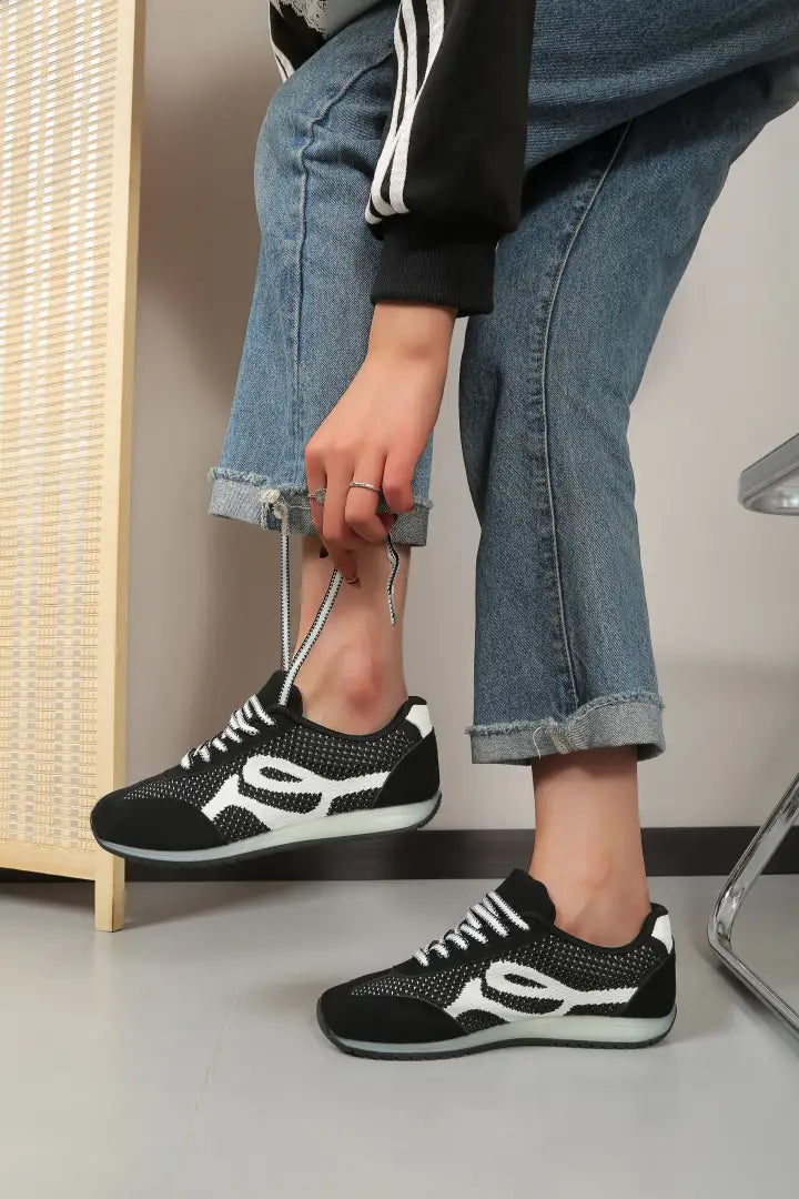 Baskets au design sportif et moderne