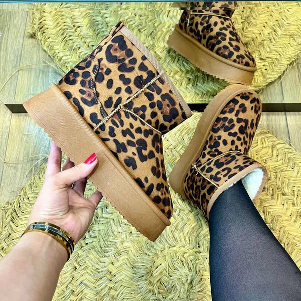 UGG à Plateforme avec Doublure en synthétique