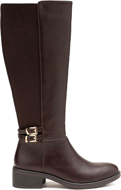 Bottes Hautes Femme à Petit Talon