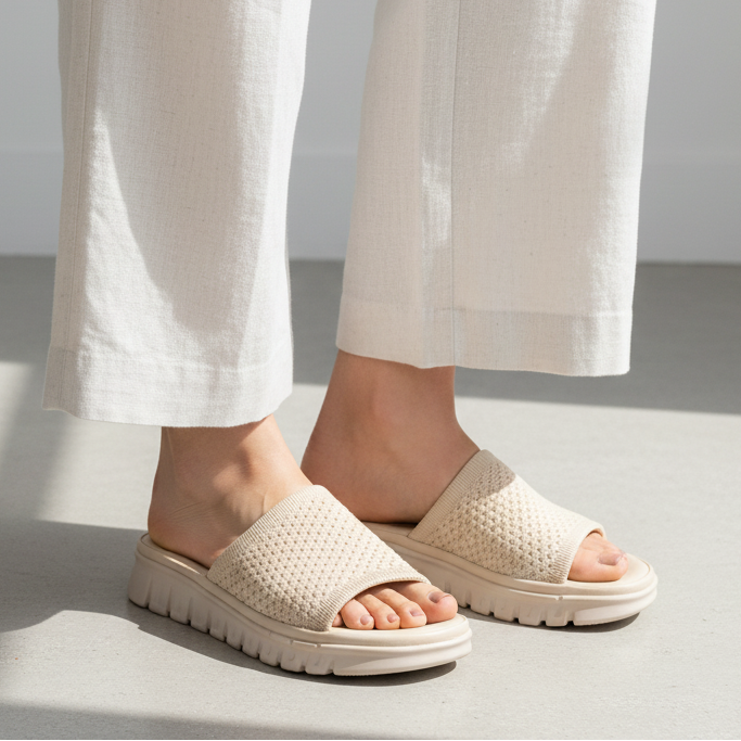 Mules Confortables à Semelle Souple
