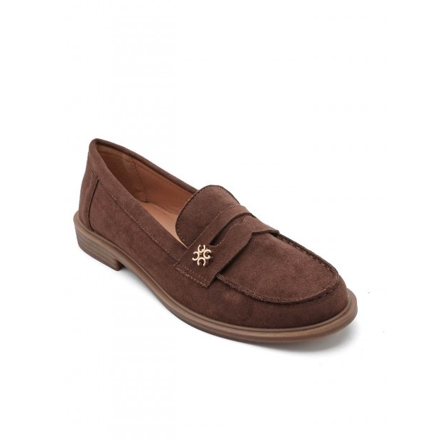 Mocassin Grinning en daim