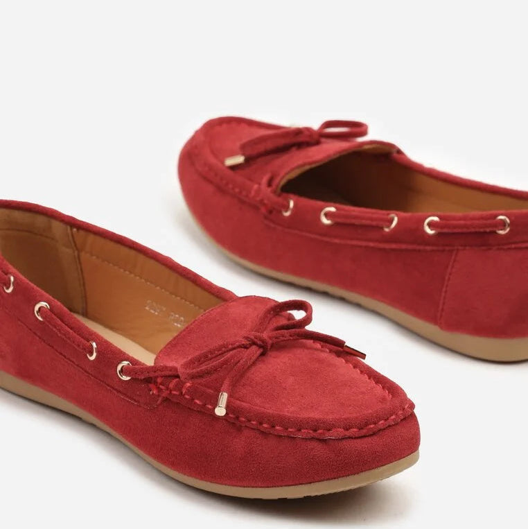 Mocassin en daim