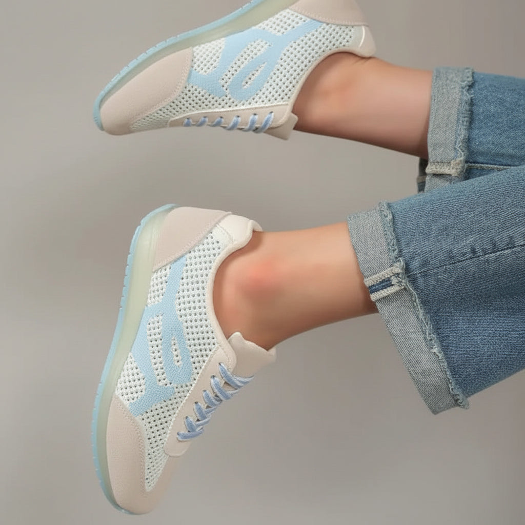 Baskets au design sportif et moderne