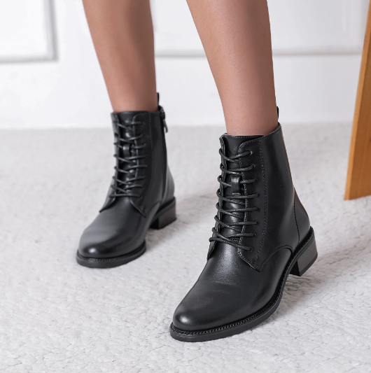 Bottines rangers lacée