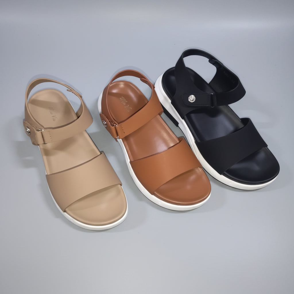Sandales Confort à Plateforme Souple