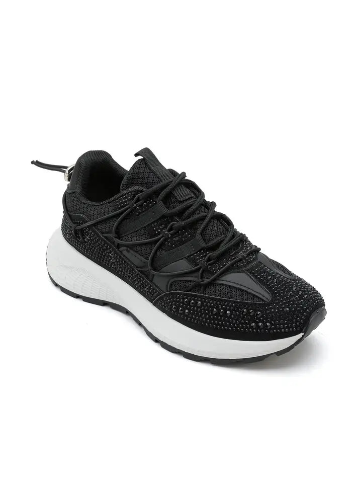 Baskets pour femmes ornées de pierres