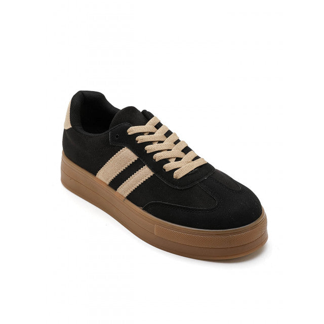 Baskets Plateformes Style Rétro