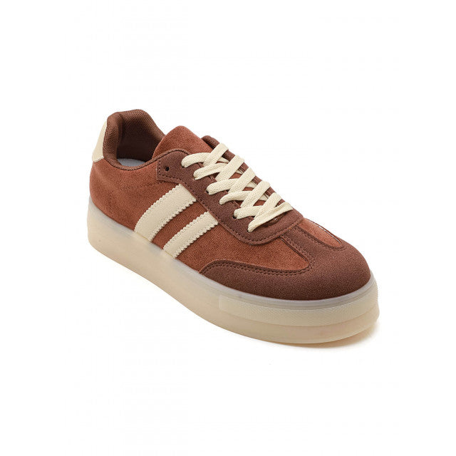 Baskets Plateformes Style Rétro