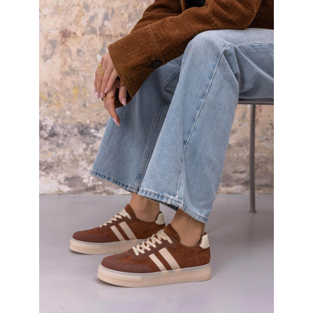 Baskets Plateformes Style Rétro