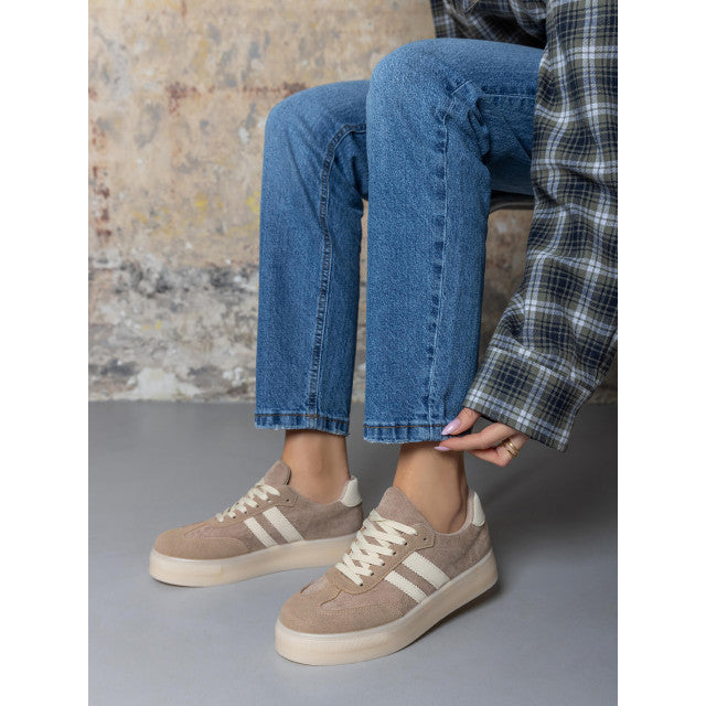 Baskets Plateformes Style Rétro