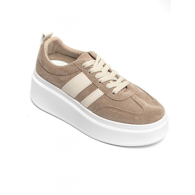 Baskets Compensées "Urban Suede"