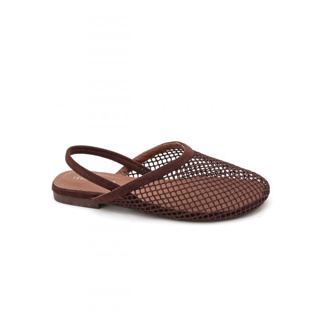 Ballerine Slingback en Résille