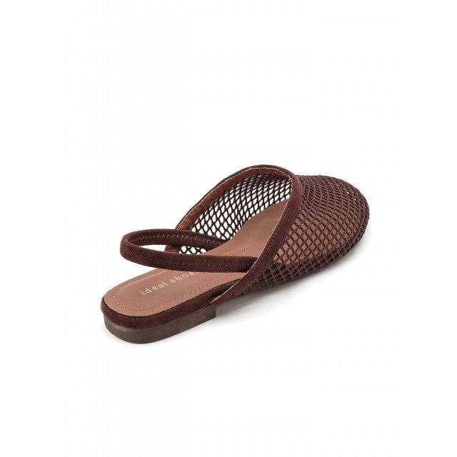 Ballerine Slingback en Résille