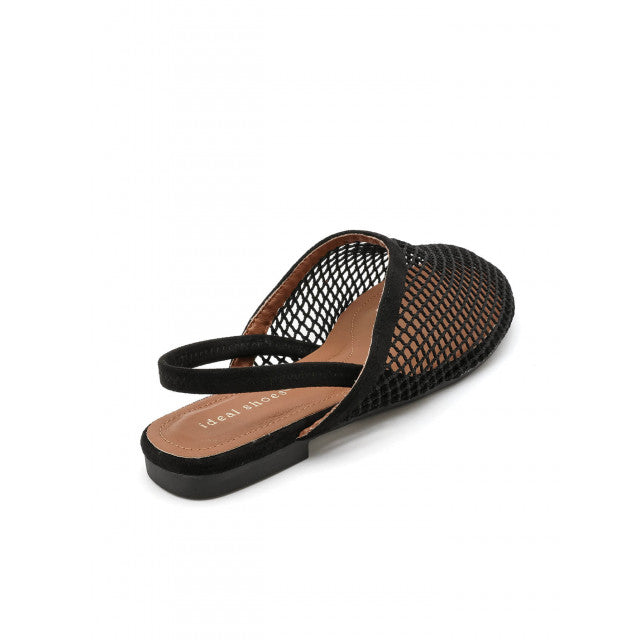 Ballerine Slingback en Résille