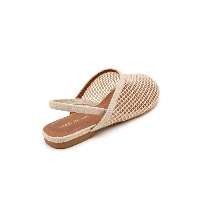 Ballerine Slingback en Résille