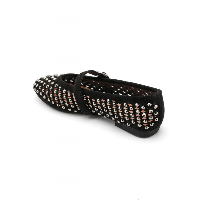 Ballerines  à Studs Argentés