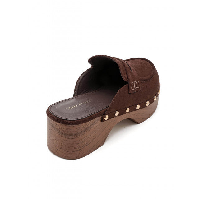 Sabots Plateformes "Ideal Shoes" – Style Rétro-Chic