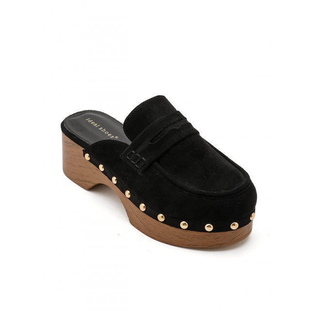 Sabots Plateformes "Ideal Shoes" – Style Rétro-Chic