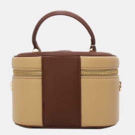 Joli sac à bandoulière réglable présente une fermeture zippée