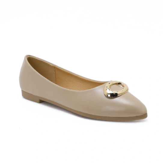 Ballerines pour femmes avec boucles