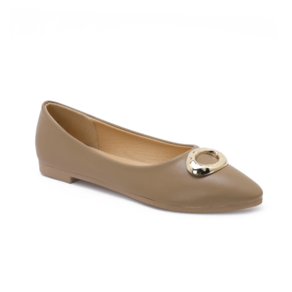 Ballerines pour femmes avec boucles