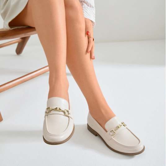 Mocassin femme chic