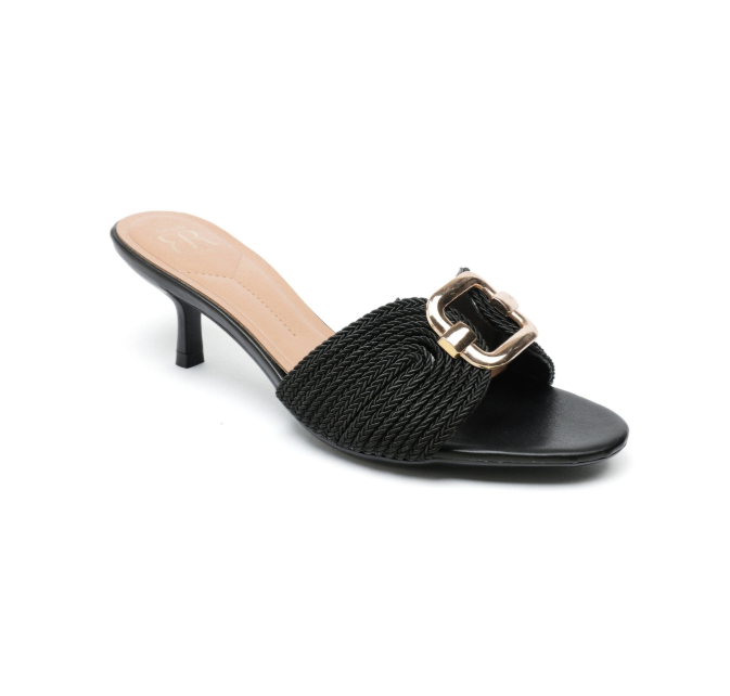 Sandale femme à talon bas