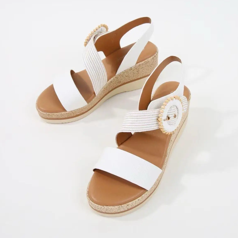 Sandales compensées