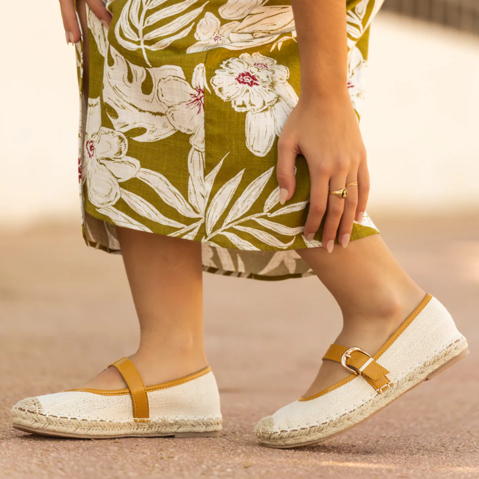 Ballerines  pen toile