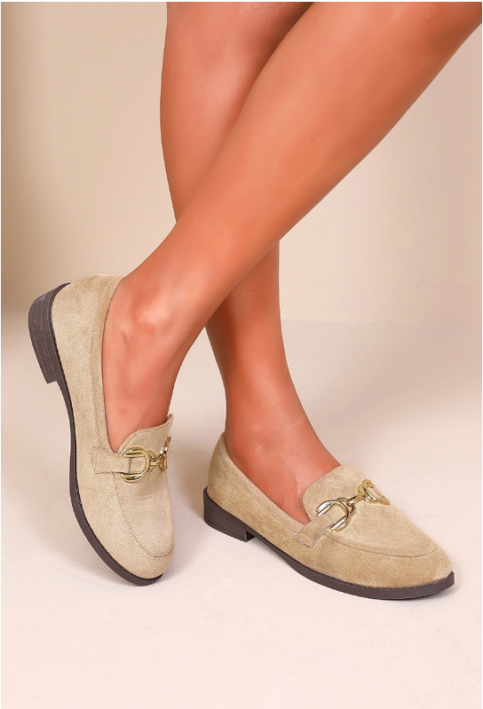 Mocassin à boucle semelle confortable