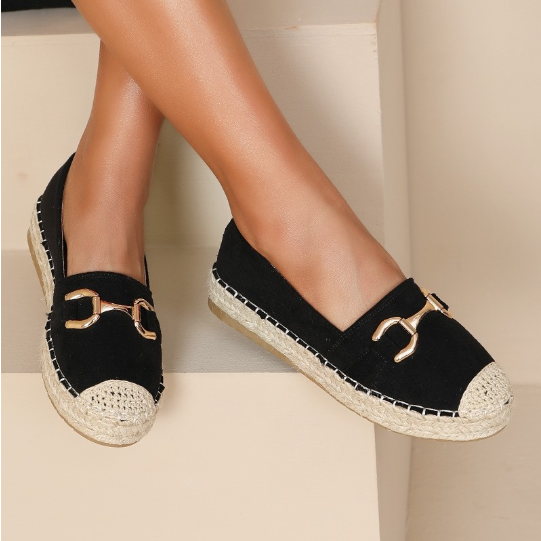 Espadrilles à Mors Doré