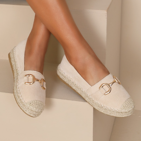 Espadrilles à Mors Doré
