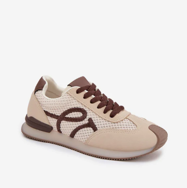 Basket en simili cuir