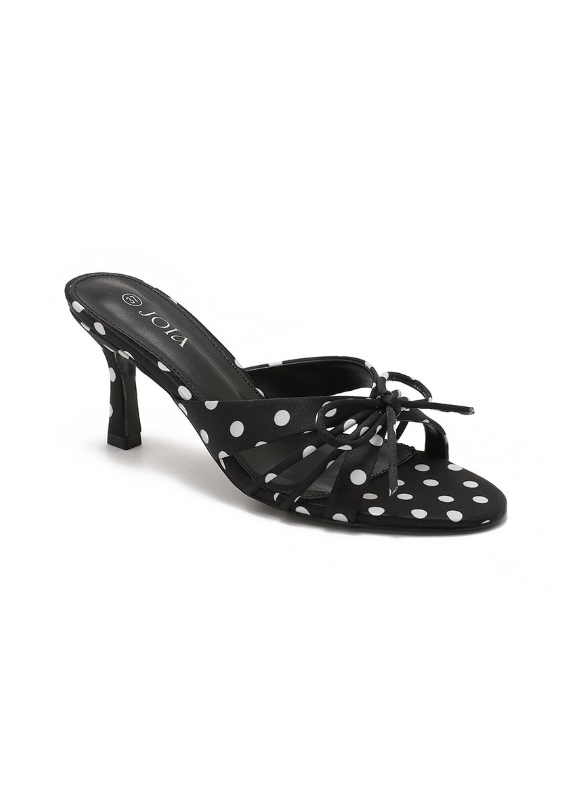 Sandale à Talons et Nœud Délicat