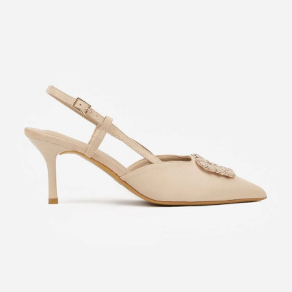 Chaussures talon bijoux