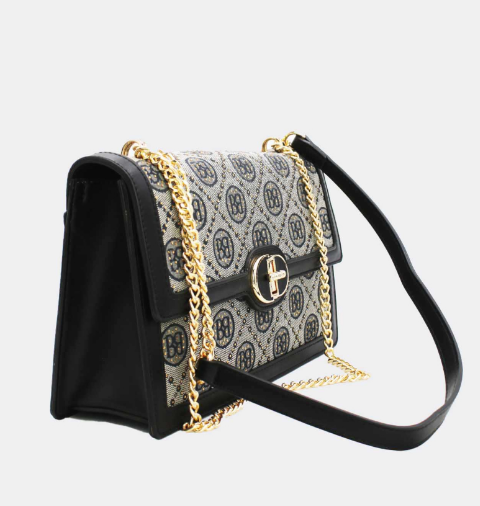 Sac Monogramme Double Porté Avec Bandoulière Chaîne