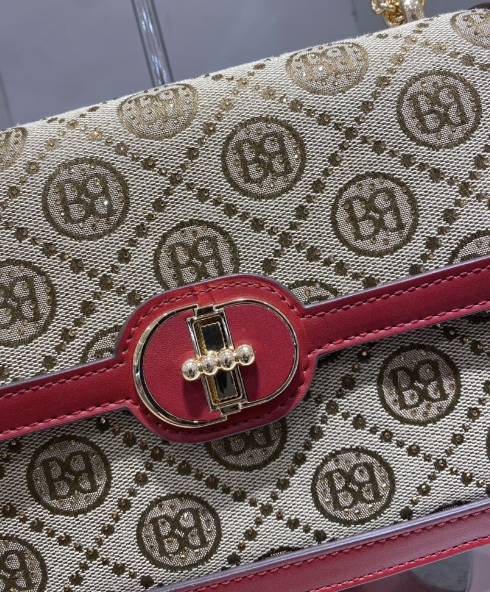 Sac Monogramme Double Porté Avec Bandoulière Chaîne