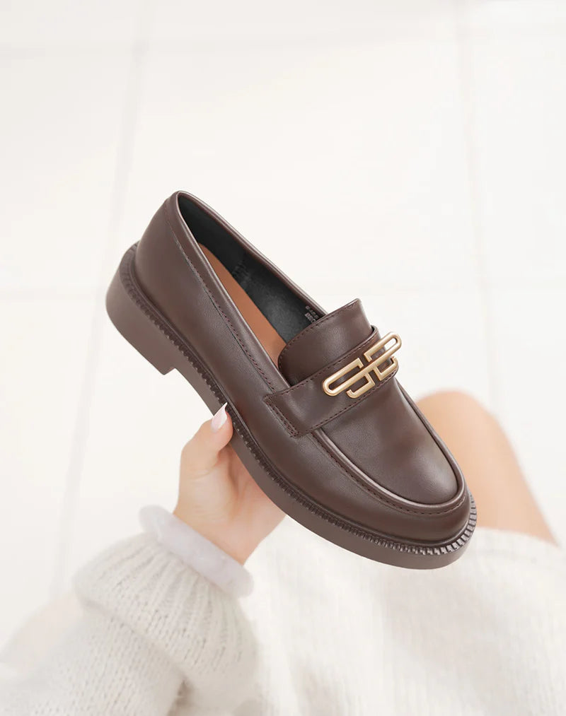 Mocassins à bijou chic